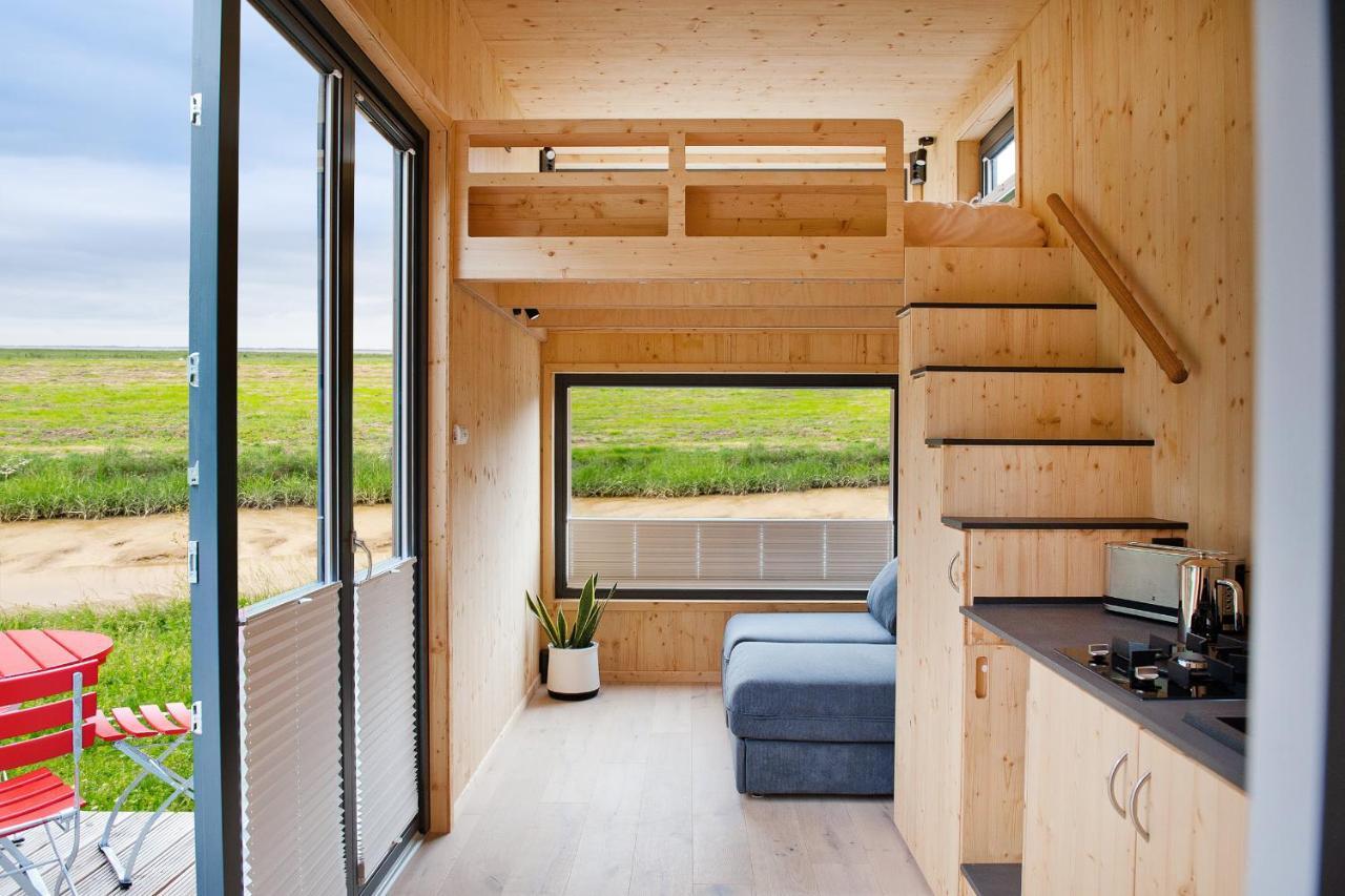 Tiny House Nature 16 Zur Meerseite - Green Tiny Village Harlesiel Carolinensiel Exteriör bild